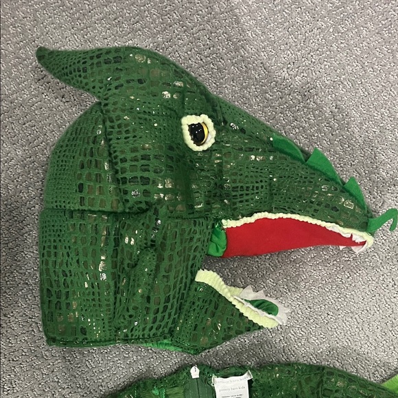 Pottery Barn Green Dragon Kids Costume - Picture 3 of 7